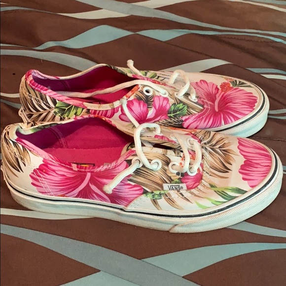 Floral authentic Vans - Picture 2 of 4